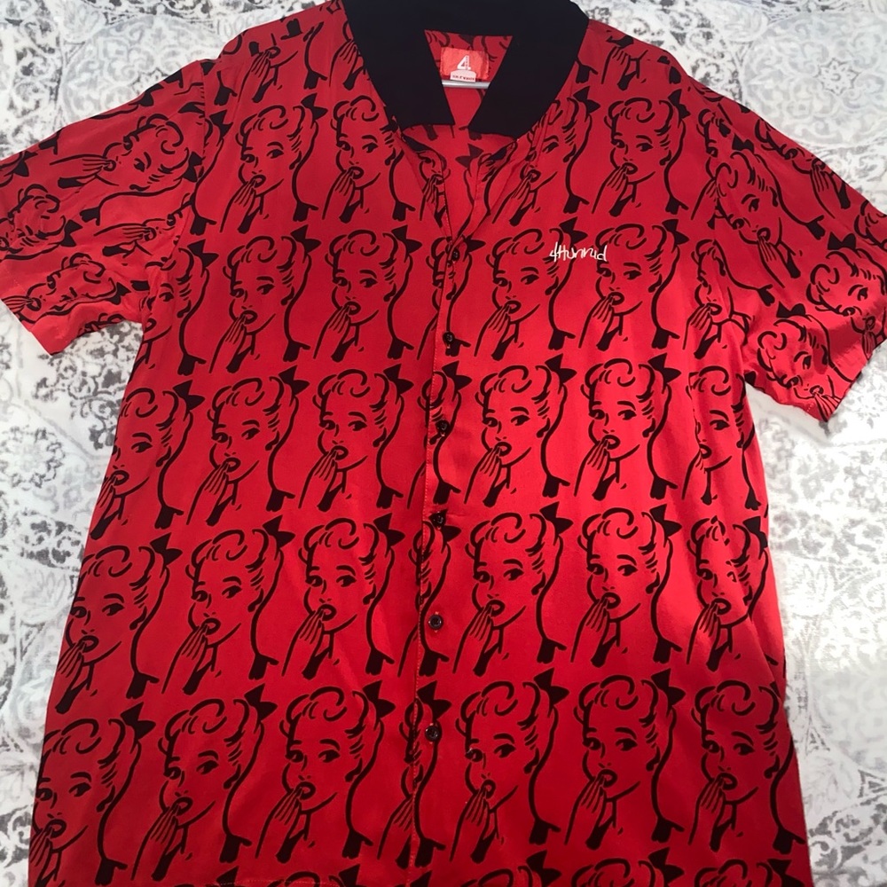 COPY - YG 4HUNNID Button Up